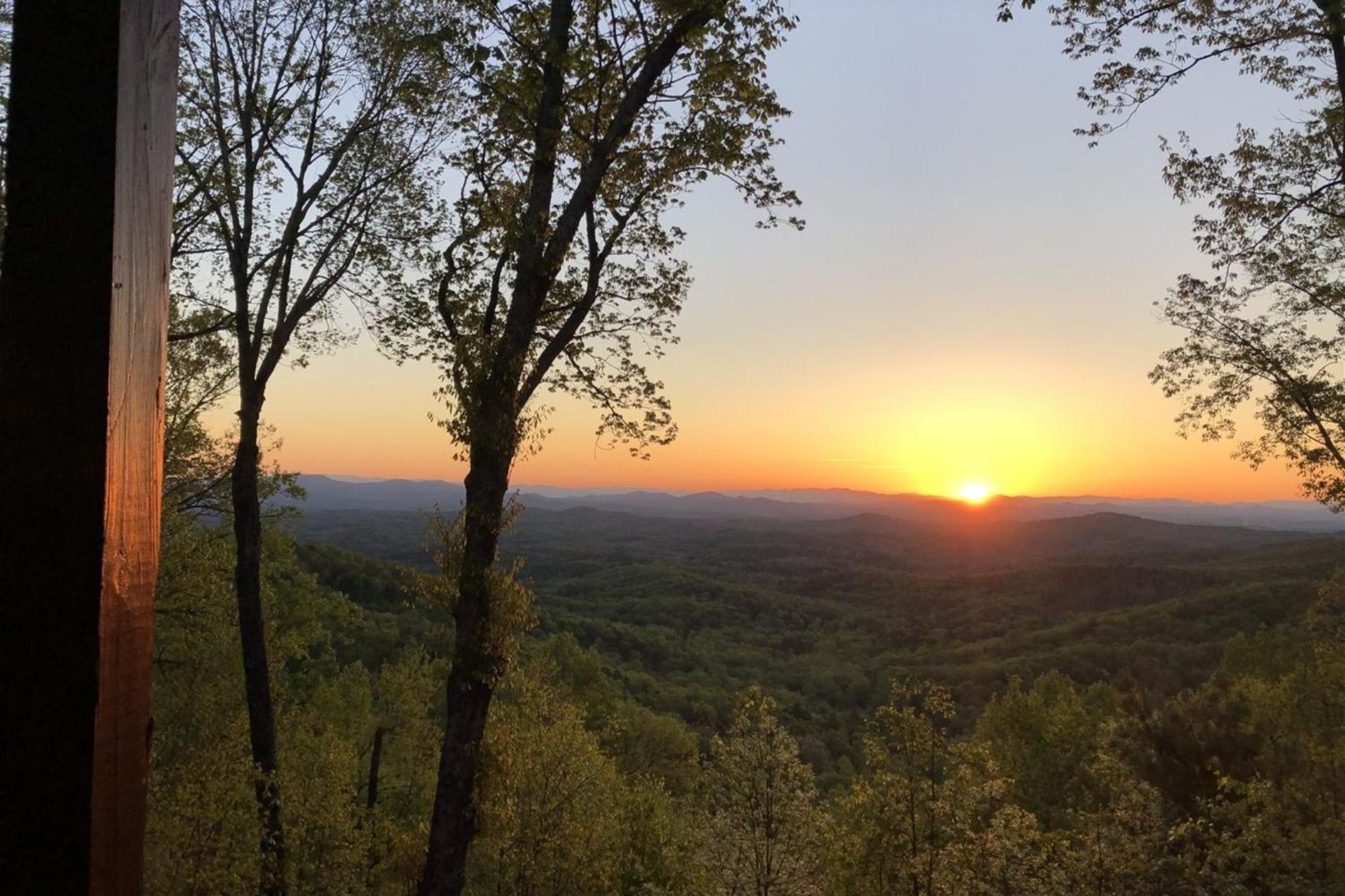 Appalachian Sunrise Amazing Views Close To Blue Ridge Hike From The Cabin Zewnętrze zdjęcie